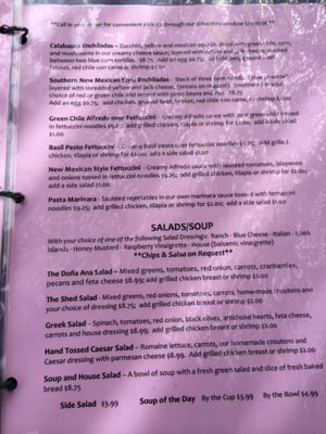 Menu photo 5 OMPC The Shed Las Cruces, NM Menu photo 5 OMPC The Shed Las Cruces, NM