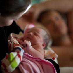 Birthwell Los Angeles - Ms. Cyra Marie within 2 hours of birth (*at home in the water*)- THANK YOU BIRTHWELL!