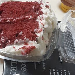 Slice Red Velvet Cake