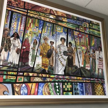 Beteseb Restaurant - Nice artwork! - Ethiopian Near Me - Silver Spring, Maryland
