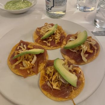 Entremar - Tuna tostadas, taste was absolutely divine - Mexican Near Me - México, D.F., DIF Entremar - Tuna tostadas, taste was absolutely divine - Mexican Near Me - México, D.F., DIF