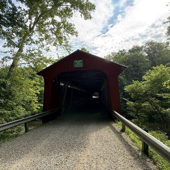 Pine Bluff Covered Bridge - From the west side - Landmarks & Historical Buildings Near Me Pine Bluff Covered Bridge - From the west side - Landmarks & Historical Buildings Near Me