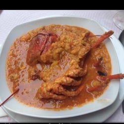 Las Tres B - Delicioso arroz caldoso con Bogavante