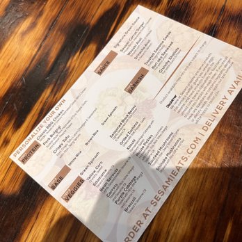 Sesami - New menus for your fridge or takeout drawer - Pan Asian Near Me - Ardmore, Pennsylvania Sesami - New menus for your fridge or takeout drawer - Pan Asian Near Me - Ardmore, Pennsylvania
