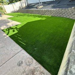 JG Lawns Turf - Backyard transformation: Artificial Turf installation (Bahama 87)