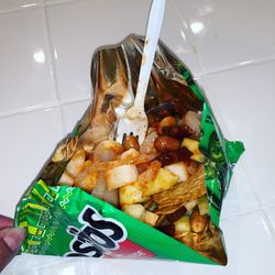 The Snack House - Super delish Tostilocos right around the corner!!! #contodo #evencueritos