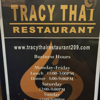Tracy Thai Restaurant - Menu - Thai Near Me - Tracy, California Tracy Thai Restaurant - Menu - Thai Near Me - Tracy, California