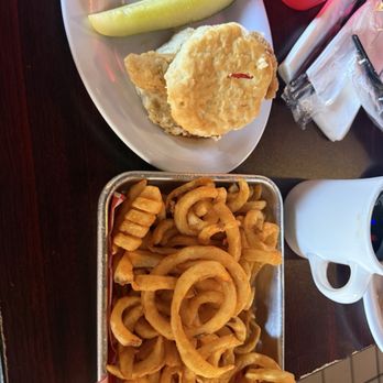 Honest John's Bar & Grill - Chicken biscuit Curly Fries - Pubs Near Me - Detroit, Michigan Honest John's Bar & Grill - Chicken biscuit Curly Fries - Pubs Near Me - Detroit, Michigan