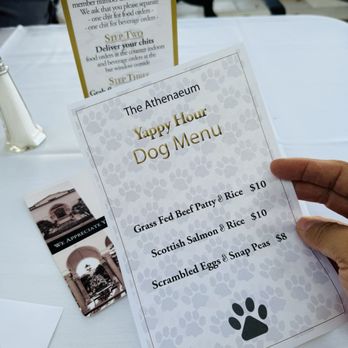 The Athenaeum - Dog menu - Venues & Event Spaces Near Me - Pasadena, California The Athenaeum - Dog menu - Venues & Event Spaces Near Me - Pasadena, California