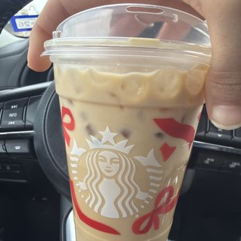 Starbucks - Iced White Chocolate Mocha - Coffee & Tea Near Me - Corpus Christi, Texas