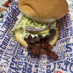 Boomarang Diner - Bacon ranch burger
