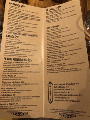 Menu photo 5 Agave Mexican Cuisine Chadds Ford, PA