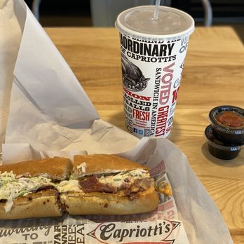 Capriotti's Sandwich Shop - Small Capastrami with chips and a drink. - Sandwiches Near Me - Tucson, Arizona