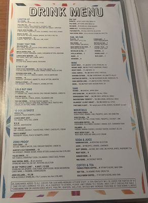 Menu photo 3 Tiffany's Wailuku, HI