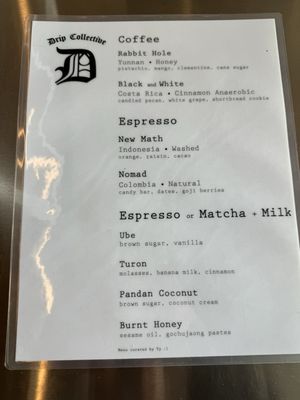 Menu photo 6 Drip Collective Chicago, IL