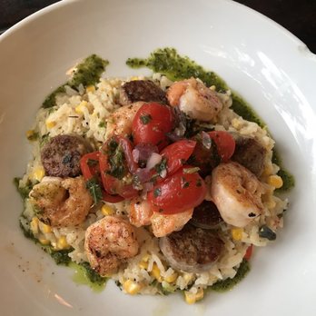 The Floridian - Shrimp and sausage maque choux - Southern Near Me - Saint Augustine, Florida