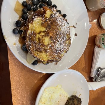 Another Broken Egg Cafe - Apple fritter Pancakes - Breakfast & Brunch Near Me - Pearland, Texas