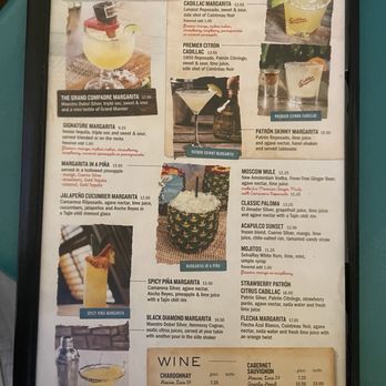 Acapulco Restaurant & Cantina - Menu 1-2026 - Mexican Near Me - Glendale, California