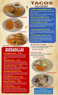 Menu photo 6 Bandidos Grill And Cantina Wabash, IN