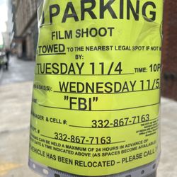 NYPD - 1st Precinct - Instructions if your vehicle is relocated.