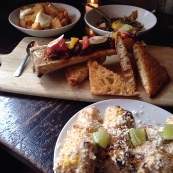 Toro - Corn, bone marrow, potatoes, and the mushrooms - Tapas Bars Near Me - Boston, Massachusetts Toro - Corn, bone marrow, potatoes, and the mushrooms - Tapas Bars Near Me - Boston, Massachusetts