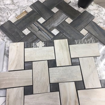 Brooklyn Tile and Design - Italian Porcelain basket weave mosaic. Wall and floor tiles to match - Building Supplies Near Me - Ozone park, New York Brooklyn Tile and Design - Italian Porcelain basket weave mosaic. Wall and floor tiles to match - Building Supplies Near Me - Ozone park, New York