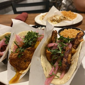 Cocina Madrigal - Al Pastor Tacos. They had these delightful little chunks of pineapple in them. - Tacos Near Me - Phoenix, Arizona Cocina Madrigal - Al Pastor Tacos. They had these delightful little chunks of pineapple in them. - Tacos Near Me - Phoenix, Arizona