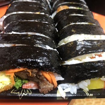 Kim Bob Na Ra - A4 - beef Kimbab and A3 - tuna Kimbab!!! - Korean Near Me - Ellicott City, Maryland