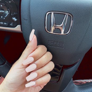 TL Nails Spa - 602 Gel acrylic coffin full set $45 - Nail Salons Near Me - Lawndale, California