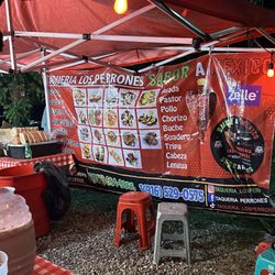 Taqueria Los Perrones - Menu banner (no prices)