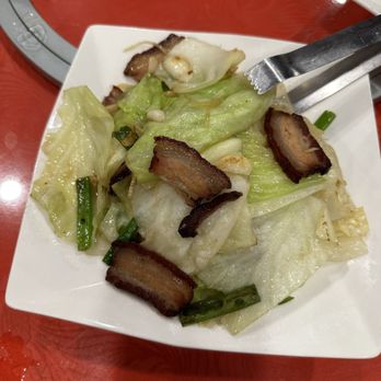 Ok Canaan - Cabbage w/ Chinese Bacon - Taiwanese Near Me - Flushing, New York Ok Canaan - Cabbage w/ Chinese Bacon - Taiwanese Near Me - Flushing, New York