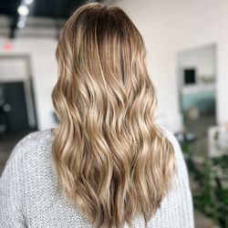 Gioia Salon - Balayage, haircut, and style by Dehlia.