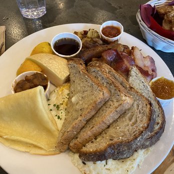 La Baguette - Brunch plate $19. July 2024. Lots of food. - Coffee & Tea Near Me - Revelstoke, British Columbia La Baguette - Brunch plate $19. July 2024. Lots of food. - Coffee & Tea Near Me - Revelstoke, British Columbia