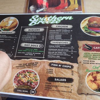 Southern Breeze - Menu - Bars Near Me - Kissimmee, Florida