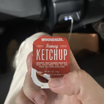 Whataburger - Fancy ketchup - Burgers Near Me - Lindale, Texas