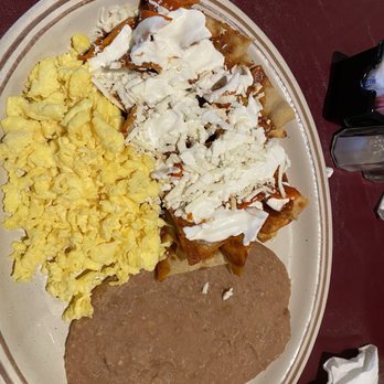 Sazon Mexican Cafe - Mexican Style Chilaquiles - Mexican Near Me - San Antonio, Texas
