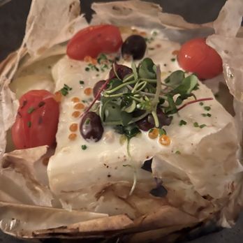 Marseille - HALIBUT EN PAPILLOTE - French Near Me - New York, New York Marseille - HALIBUT EN PAPILLOTE - French Near Me - New York, New York