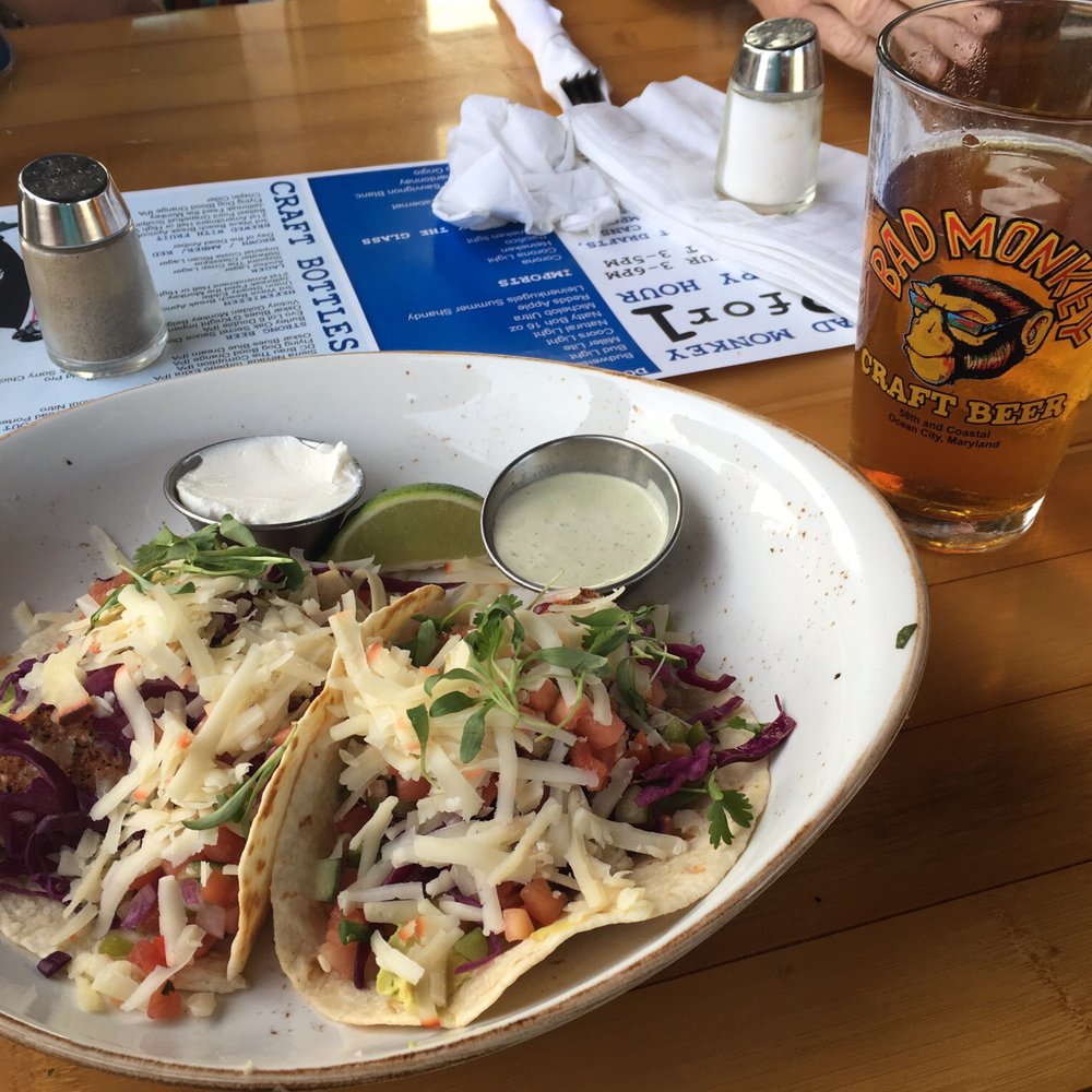 Bad Monkey - Fish tacos - Burgers Near Me - Ocean City, Maryland Bad Monkey - Fish tacos - Burgers Near Me - Ocean City, Maryland