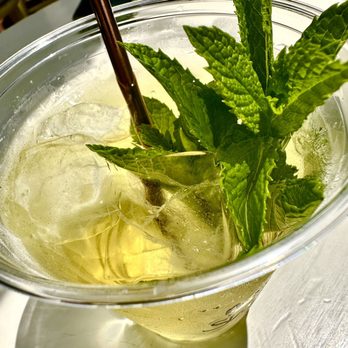 Courage Bagels - Iced Mint Tea! - Bagels Near Me - Los Angeles, California