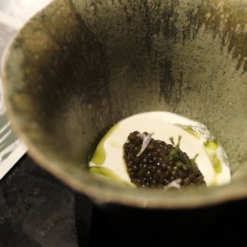 Atomix - asparagus, cheese, caviar - Korean Near Me - New York, New York