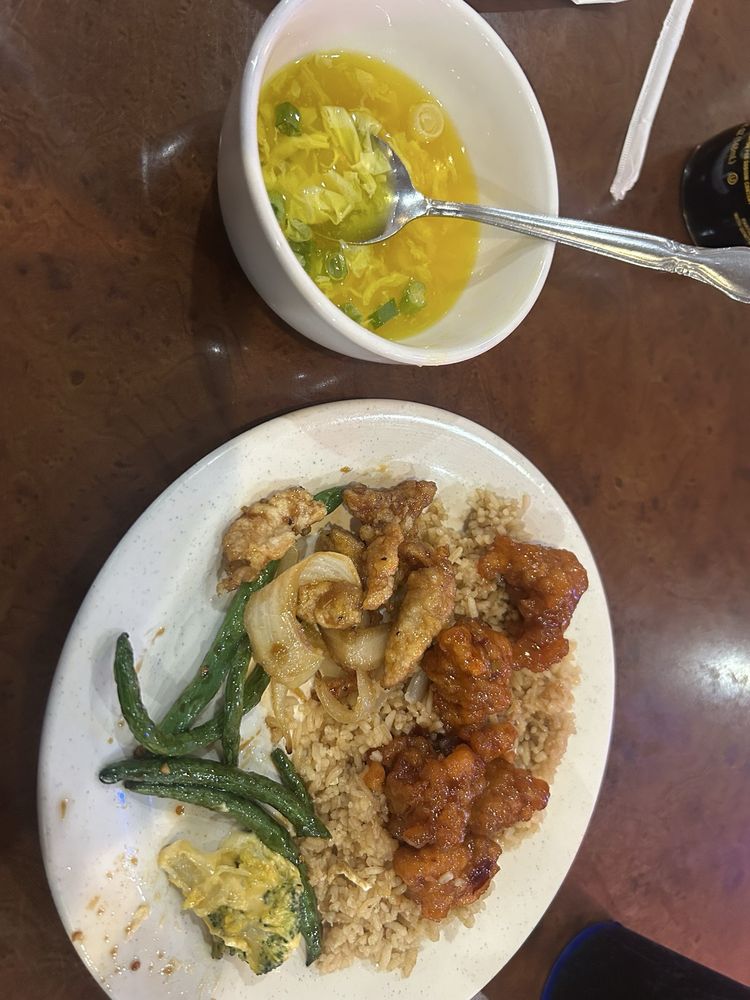 Food from Ichiban Buffet