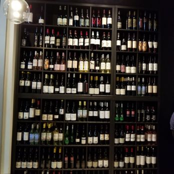 Verre Wine Bar - Just a glimpse of the wine themed decor and offerings at Verre wine bar! - Wine Bars Near Me - Arlington, Virginia