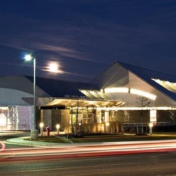 Pittsfield Branch Library - From aadl.org/gallery/aadlbuildings/pittsfield/pittsfield+at+night.jpg.html
