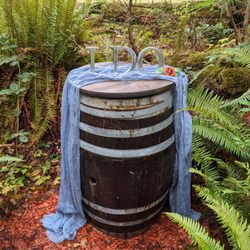 Woodside Haven - Barrel on the secret path for signing or photo opportunity.