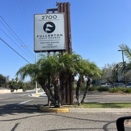 Front entrance sign