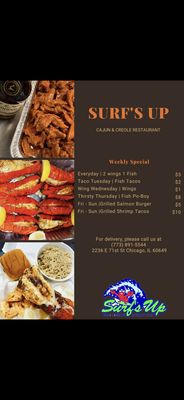 Menu photo 1 Surf's Up South Shore Chicago, IL Menu photo 1 Surf's Up South Shore Chicago, IL