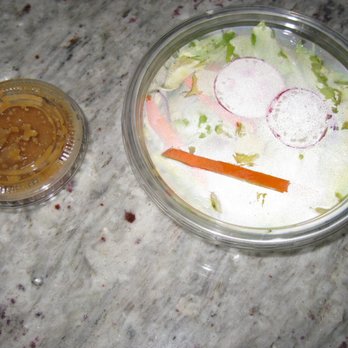 Sushi Umi - salad w/dressing on the side - Japanese Near Me - Herndon, Virginia Sushi Umi - salad w/dressing on the side - Japanese Near Me - Herndon, Virginia
