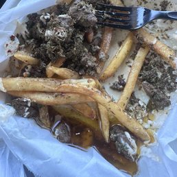 Chimichurri Steak Fries Unfortunately this serving is swimming in oil. Chimichurri Steak Fries Unfortunately this serving is swimming in oil.