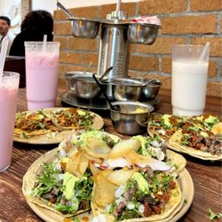 El Pastor Del Rica Taqueria - Taco Pastor Taco Asada Taco Asada Taco Campechano