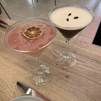 Suma - Espresso Martini and a Virgin Watermelon Mocktail - New American Near Me - San Juan, Puerto Rico